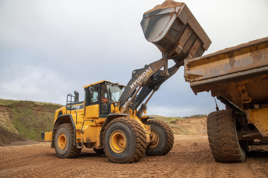 First impressions! DA Harrison buys the first Hyundai HL975A CVT wheeled loader in the UK